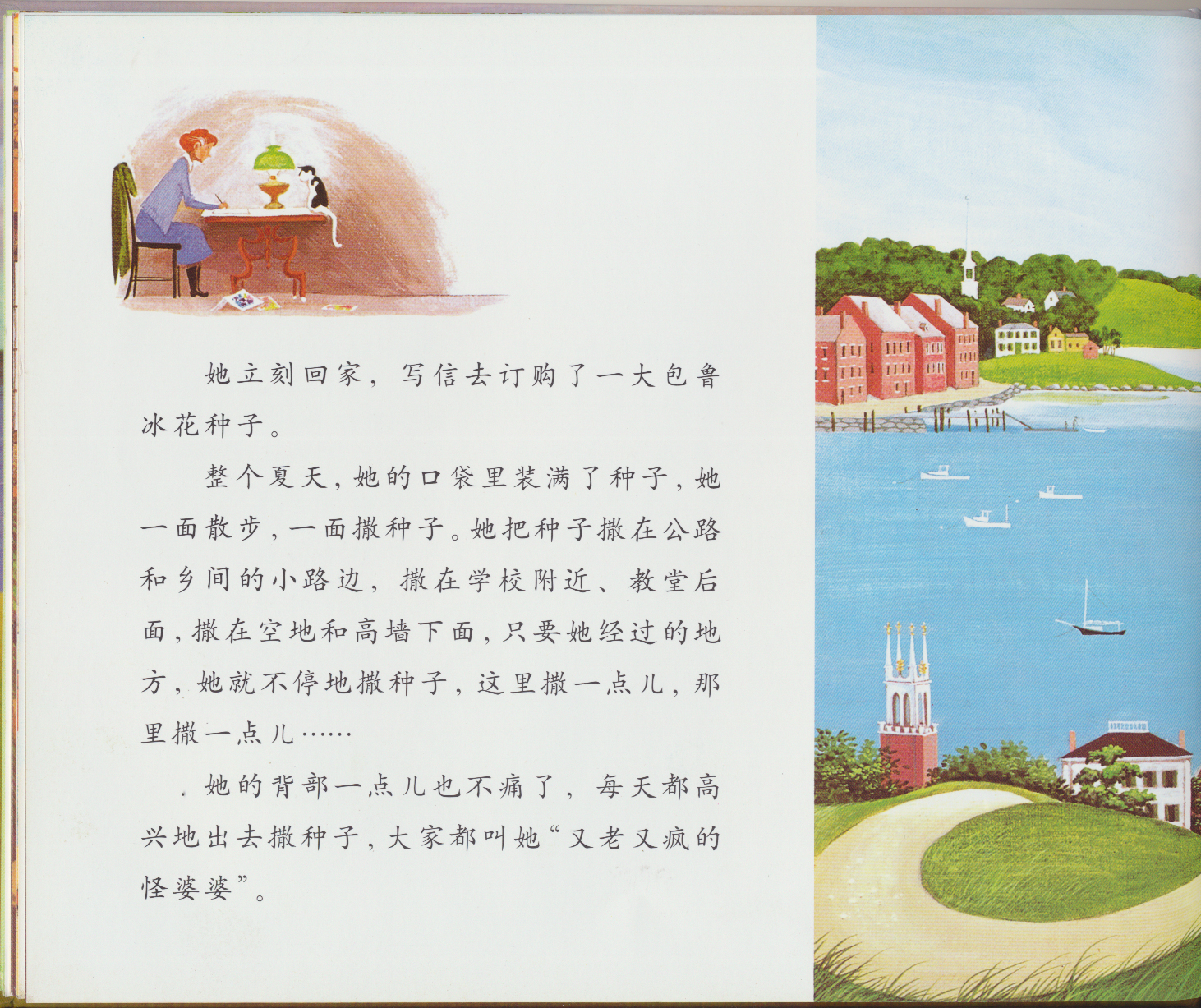 花婆婆 (56),绘本,绘本故事,绘本阅读,故事书,童书,图画书,课外阅读